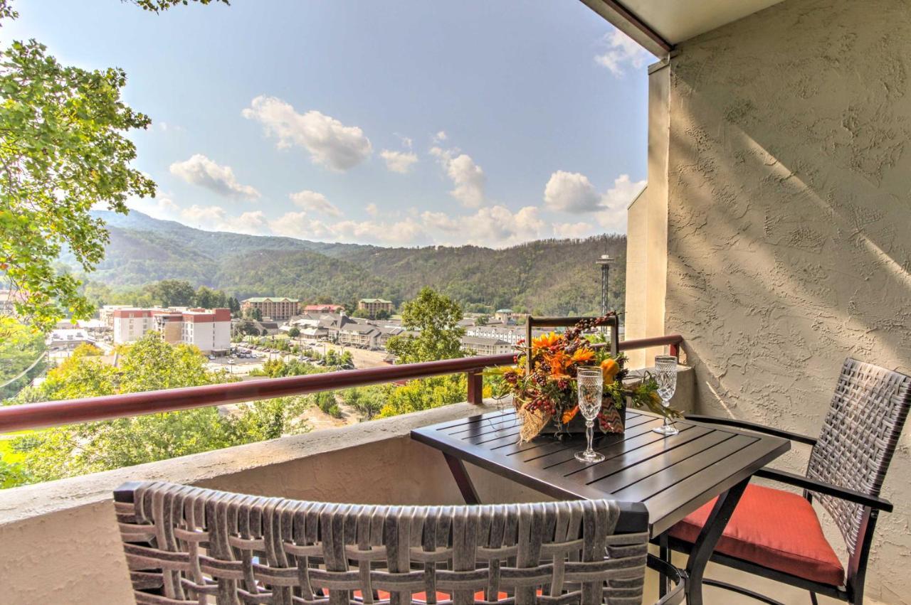 Gatlinburg Mountain Penthouse With Private Terrace! 아파트 외부 사진